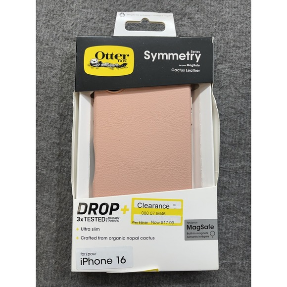 OtterBox Apple iPhone‎ 16 Symmetry Cactus Leather Series Case with MagSafe - - Picture 1 of 3